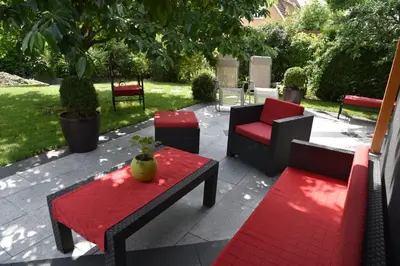 Jardin de l'établissement Le cerisier
