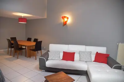 Coin salon dans l'établissement Le cerisier