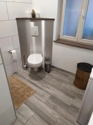 Salle de bains dans l'établissement La Grande Terrine - Gîtes Les Potiers