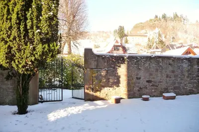 L'établissement La Clé d'Alsace en hiver
