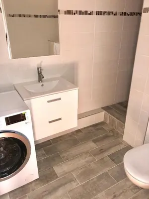Salle de bains dans l'établissement Centre ville Colmar, parking