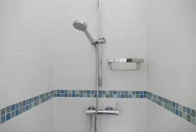 Salle de bains dans l'établissement Gîte l'Agapé