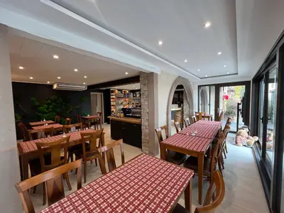 Restaurant ou autre lieu de restauration dans l'établissement Domaine Bleger by Windmuehl