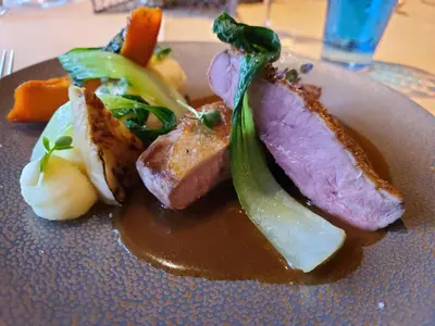 Nourriture dans l'hôtel ou à proximité