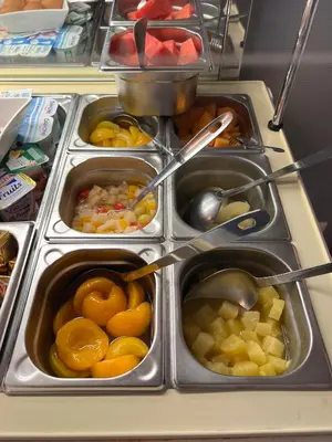 Nourriture dans l'hôtel ou à proximité