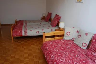 Un ou plusieurs lits dans un hébergement de l'établissement Chambre d'hôtes Kieffer Le Grand Bienfaisy