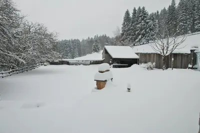 L'établissement Chambre d'hôtes Kieffer Le Grand Bienfaisy en hiver