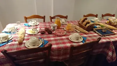 Nourriture dans le B&B/chambre d'hôtes ou à proximité