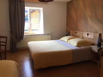 Un ou plusieurs lits dans un hébergement de l'établissement Chambre d'hôtes Kieffer Le Grand Bienfaisy