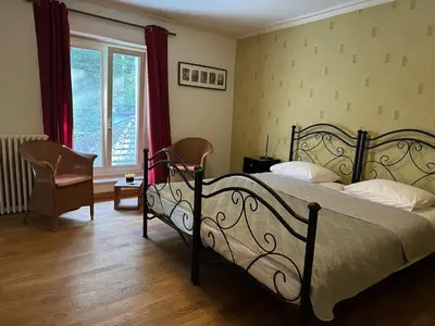 Un ou plusieurs lits dans un hébergement de l'établissement Villa Moncoeur