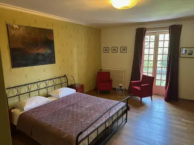 Un ou plusieurs lits dans un hébergement de l'établissement Villa Moncoeur