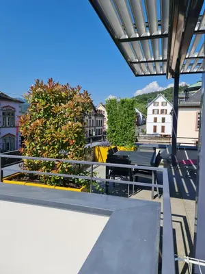Balcon ou terrasse dans l'établissement Attic pour 4 personnes