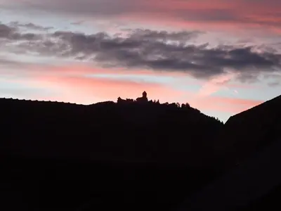 Lever ou coucher de soleil vu de l'appartement ou à proximité