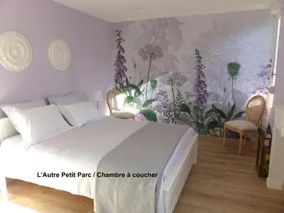 Un ou plusieurs lits dans un hébergement de l'établissement Le Petit Parc