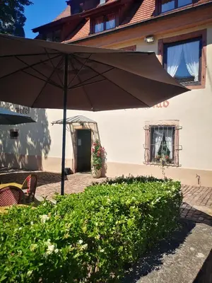 Jardin de l'établissement Chambres - zimmer Wistub Le PasSage