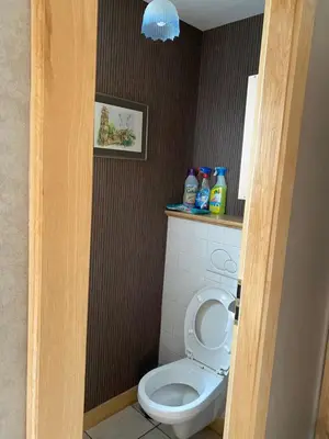 Salle de bains dans l'établissement gite moya