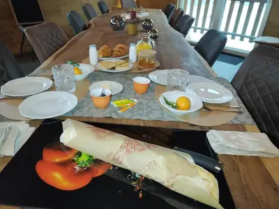Nourriture dans la maison de vacances ou à proximité