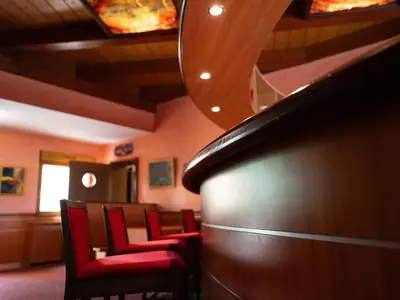 Coin salon dans l'établissement Hotel Cigoland