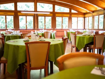 Restaurant ou autre lieu de restauration dans l'établissement Hotel Cigoland