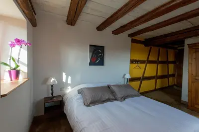 Un ou plusieurs lits dans un hébergement de l'établissement La Maison d'Emilie
