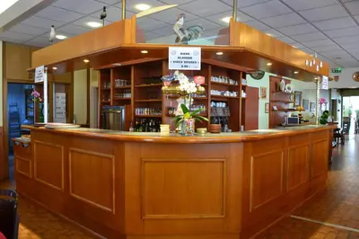 Salon ou bar de l'établissement Hotel Restaurant Niemerich