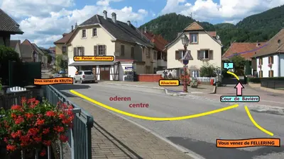 Vue générale sur la montagne ou vue sur la montagne depuis l'appartement