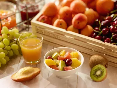 Nourriture dans l'hôtel ou à proximité