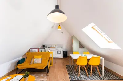 Cuisine ou kitchenette dans l'établissement Colmar Historic Center - BELLE ALSACE - Studio Duplex 6 - BookingAlsace