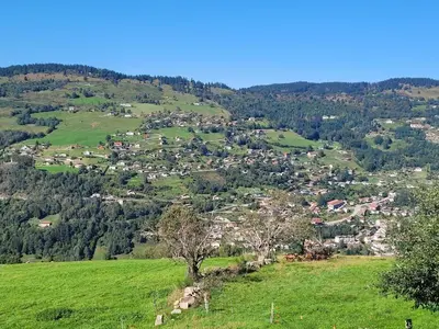 Paysage naturel près de la maison de vacances