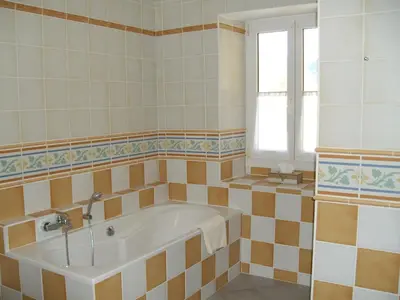 Salle de bains dans l'établissement Mon Eden Vosgien