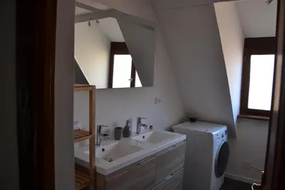 Salle de bains dans l'établissement P'tit Biscuit