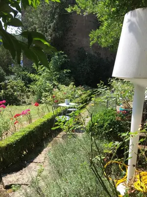Jardin de l'établissement Villa Grimm