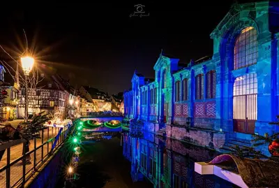 Vue générale sur Colmar ou vue de la ville depuis l'appartement