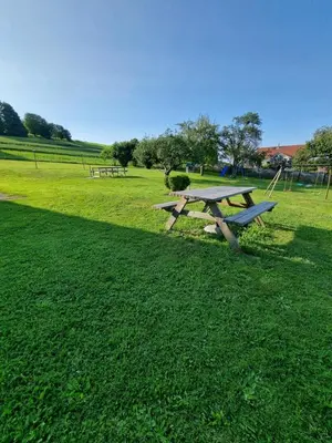 Jardin de l'établissement Au p'tit bonheur vosgien