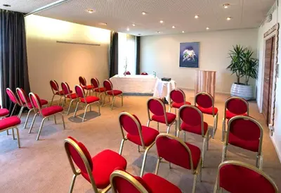 Espace de conférence ou salle de réunion dans l'établissement Kyriad Prestige Mulhouse - Basel