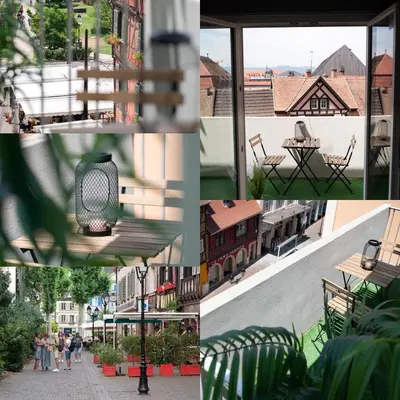 Plan de l'établissement MAMA with mobile aircon, including free parking space at 300 meters