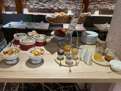 Nourriture dans l'hôtel ou à proximité