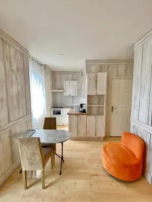 Cuisine ou kitchenette dans l'établissement Tilleul Plaza Résidence