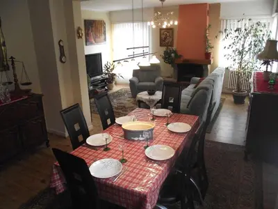 Coin salon dans l'établissement BEL APPARTEMENT LUMINEUX