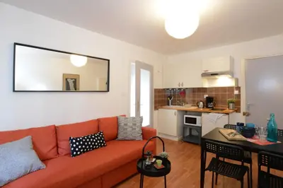 Cuisine ou kitchenette dans l'établissement COLMAR city center Little Venise - 