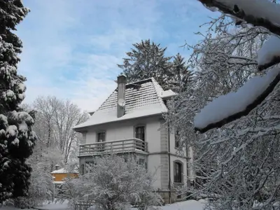 L'établissement Chambres d'Hôtes la Maison de Juliette en hiver