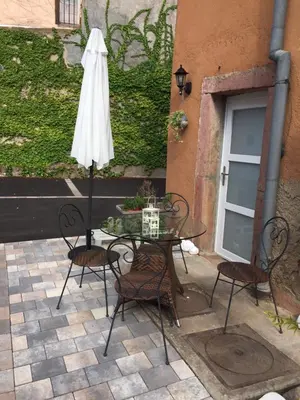 Terrasse ou espace extérieur de l'établissement Caveau 1751