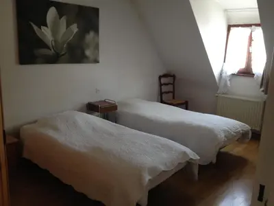 Un ou plusieurs lits dans un hébergement de l'établissement Gîte Sonnenberg