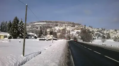L'établissement Studio d'hôtes à 10 km de Gérardmer (Le Tholy) en hiver