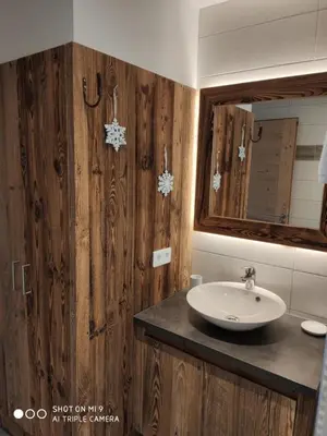 Salle de bains dans l'établissement LA BRESSE - Appartement de Charme