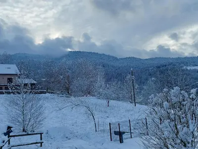 L'établissement Chalet with Garden in Lotharingen en hiver