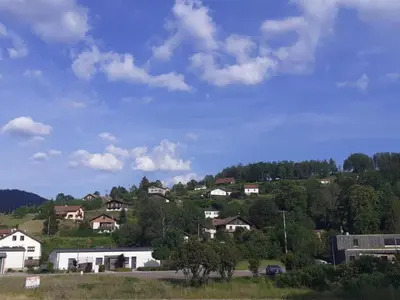 Paysage naturel près de le chalet