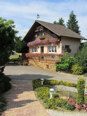 Jardin de l'établissement Gite de Grandvillars