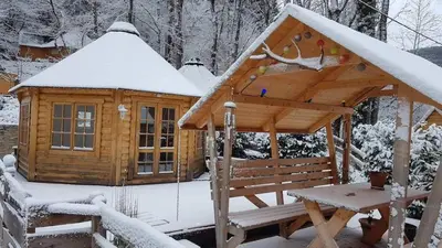 L'établissement NatureZenKota en hiver