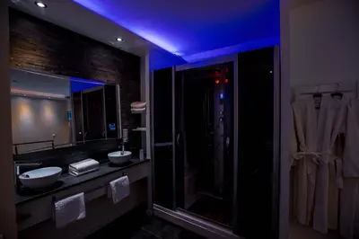 Salle de bains dans l'établissement MeandYou Hammametspa